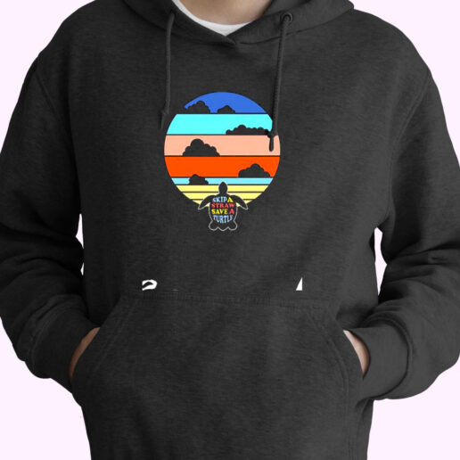 Skip The Plastic Straw To Save A Turtle Essential Hoodie