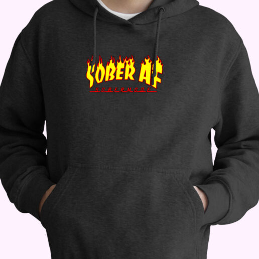 Sober Af Sobermode Essential Hoodie