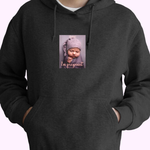 Sssh I'm Pregnant Essential Hoodie