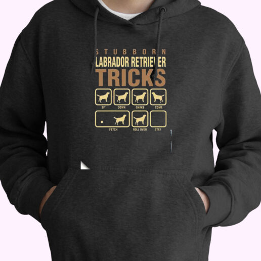 Stubborn Labrador Retriever Tricks Essential Hoodie