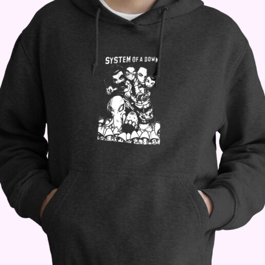 System Of A Down Hard Rock Band Essential Hoodie