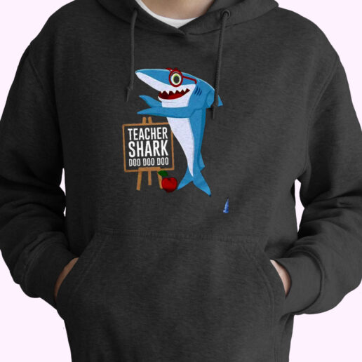 Teacher Shark Doo Doo Doo Essential Hoodie