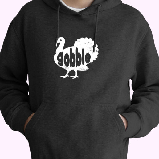 Thanksgiving Gobble Turkey Essential Hoodie