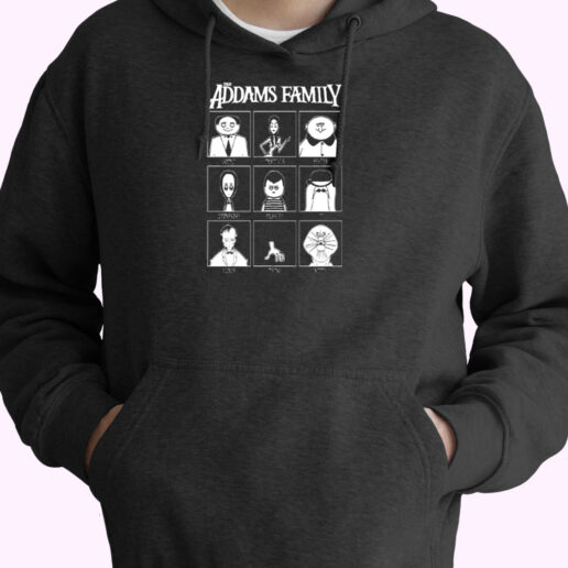 The Addams Family Yearbook Essential Hoodie