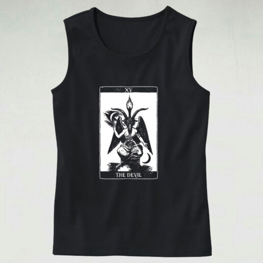 The Devi Taror Card Graphic Tank Top