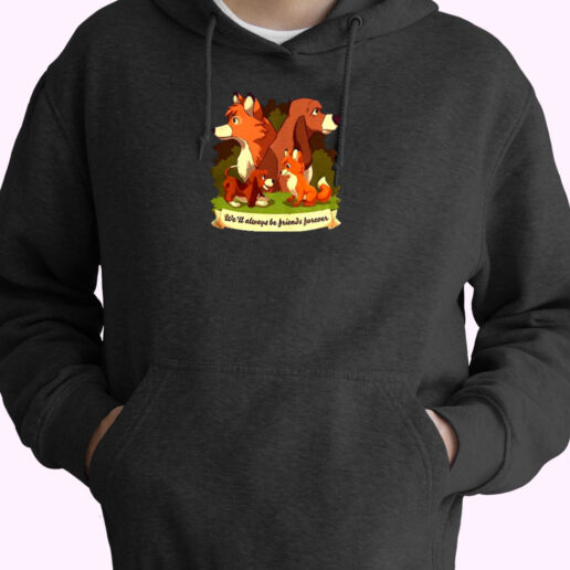 The Fox And The Hound – We’ll Always Be Friends Forever Essential Hoodie