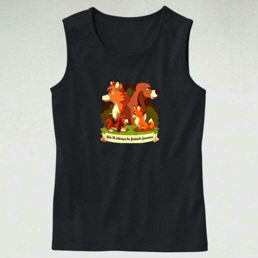 The Fox And The Hound – We’ll Always Be Friends Forever Graphic Tank Top