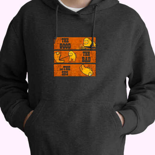 The Good The Bad And The Sus Essential Hoodie