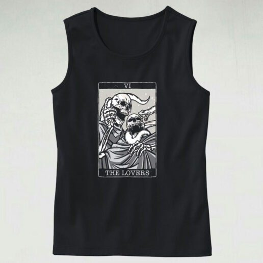 The Lovers Tarot Card Graphic Tank Top