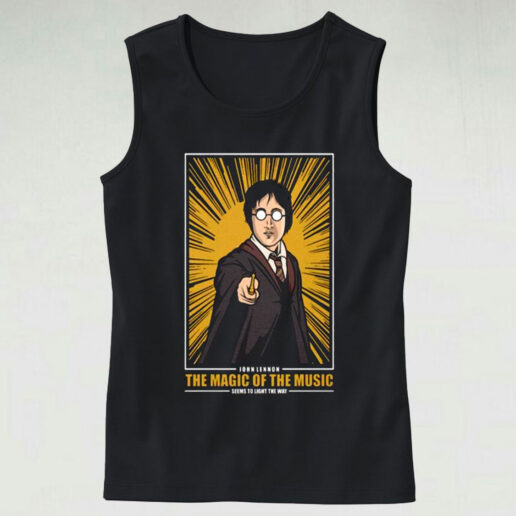 The Magic Of The Music John Lennon Graphic Tank Top