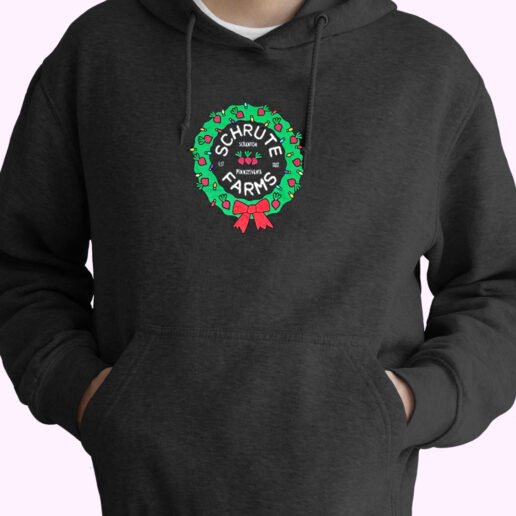 The Office Schrute Farms Christmas Essential Hoodie