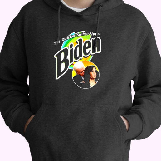 The Quicker Sniffer Upper Biden Essential Hoodie