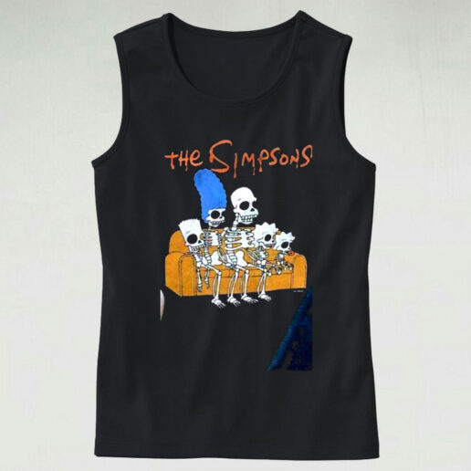 The Simpsons Halloween Graphic Tank Top