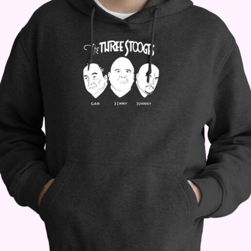 The Three Stooges Gar Jimmy Johnny Essential Hoodie