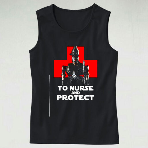 To Nurse And Protect Graphic Tank Top