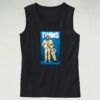 Twins Mr.Burns Skeletor Graphic Tank Top