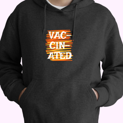 Vaccinated Graphic Essential Hoodie