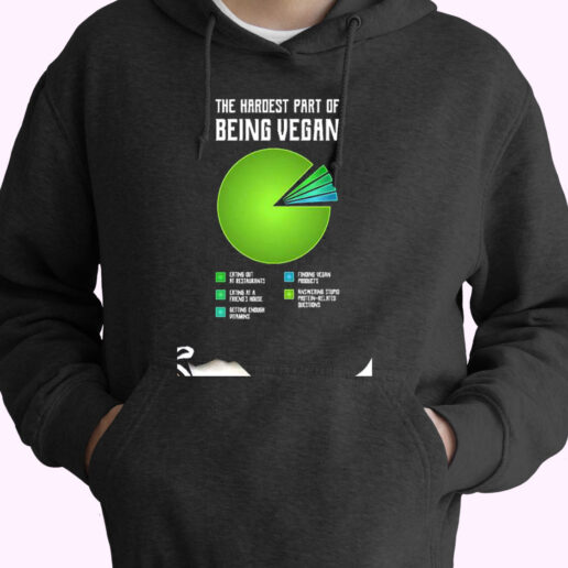 Vegan Vegetarian Animal Lovers Essential Hoodie