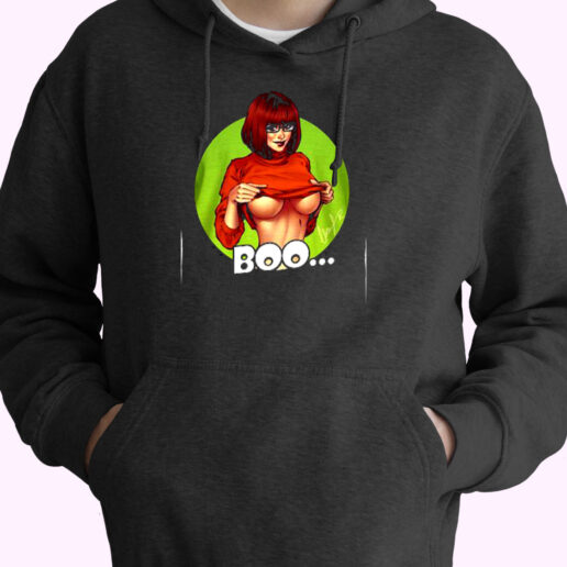 Velma Dinkley Scooby Doo Boo Essential Hoodie