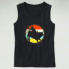 Vintage Bull Riding Rodeo Graphic Tank Top