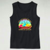 Vintage Every Little Thing Is Gonna Be Alright Birds Graphic Tank Top