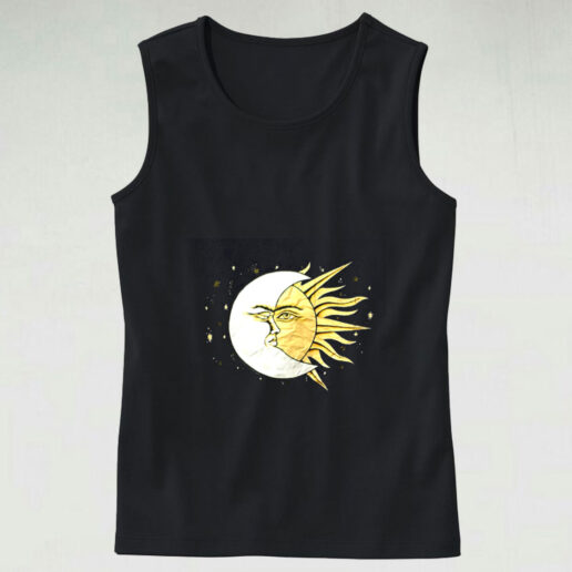 Vintage90s Sun And Moon Graphic Tank Top