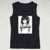 Waifu Material Funny Hentai Anime Graphic Tank Top