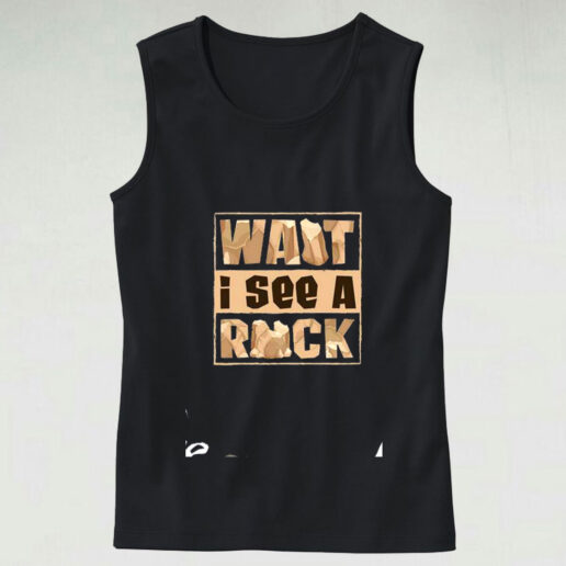 Want I See A Rock Graphic Tank Top