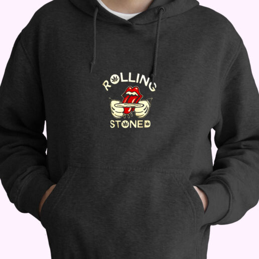 Weed Marijuana Rolling Stoned Pot Essential Hoodie