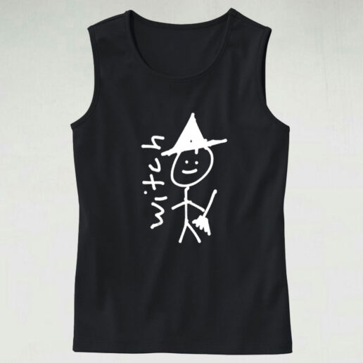Witch Symbol Graphic Tank Top