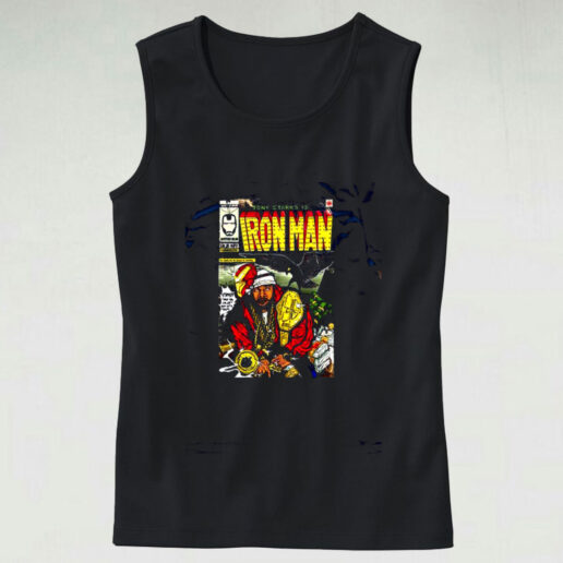 Wu Tang Clan Iron Man Graphic Tank Top