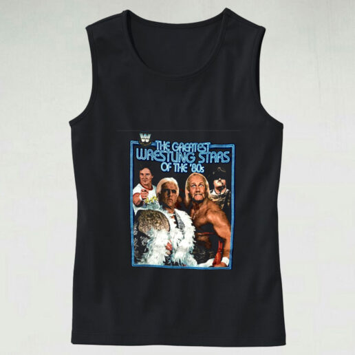 Wwe Wwf The Greatest Graphic Tank Top