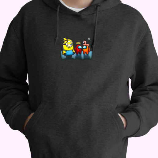Yellow Impostor Classic Amoung As X Minion Essential Hoodie