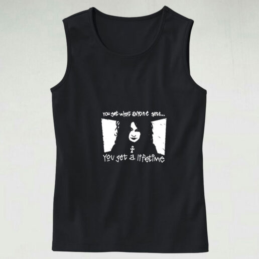 You Get A Lifetime Death Sandman Graphic Tank Top