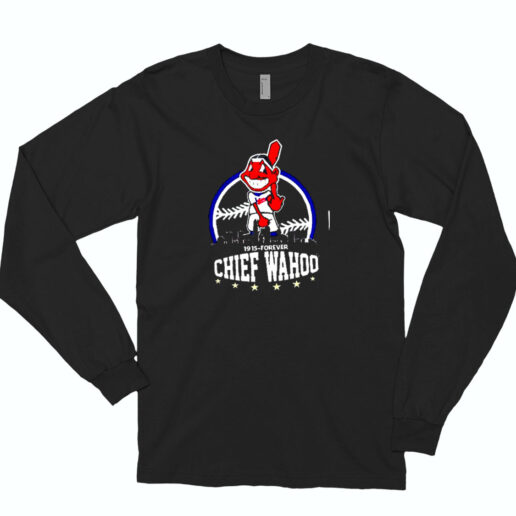 1995 Forever Chief Wahoo Essential Long Sleeve Shirt