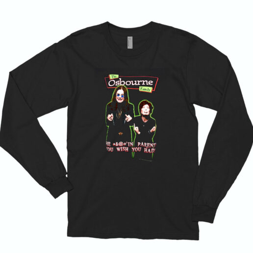 2000s Ozzy Osbourne Family Vintage Essential Long Sleeve Shirt