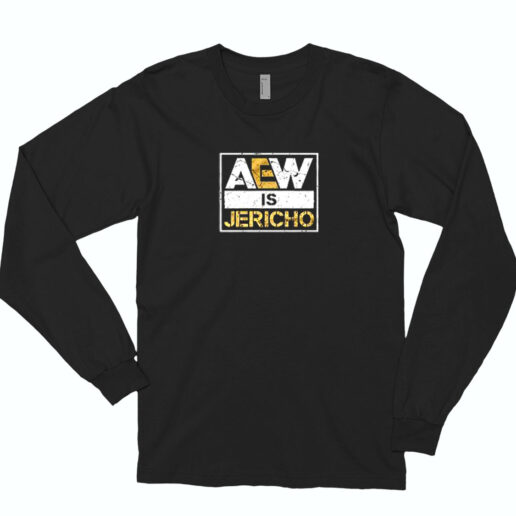 Aew Is Jericho Essential Long Sleeve Shirt