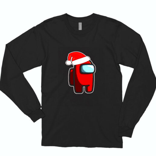 Among Us Visor Game Im Kill Murder Christmas Essential Long Sleeve Shirt