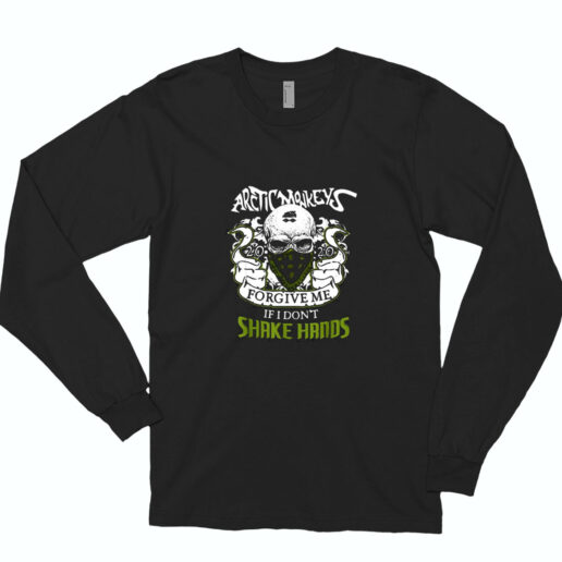 Arctic Monkeys 2020 Forgive Me If I Don’t Shake Hands Essential Long Sleeve Shirt