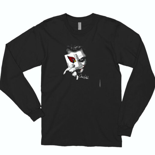 Arizona Cardinals Joker Poker Essential Long Sleeve Shirt