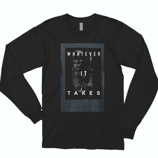 Avengers Endgame Captain America What Ever It Takes Essential Long Sleeve Shirt