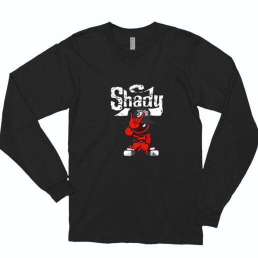 Baby Deadpool Eminem Shady Essential Long Sleeve Shirt