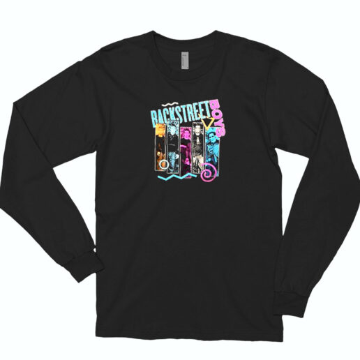 Backstreet Boys 90s Bar Essential Long Sleeve Shirt