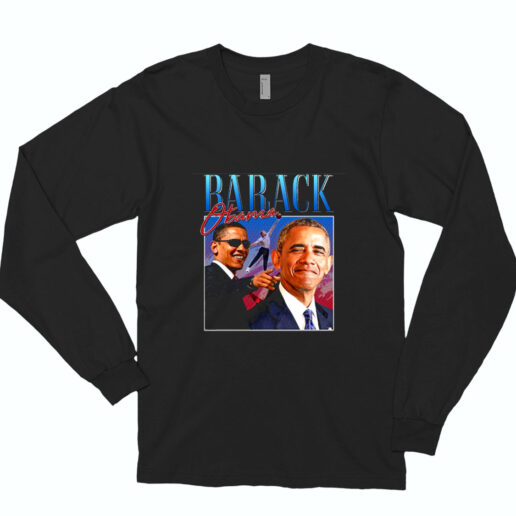 Barack Obama Homage Essential Long Sleeve Shirt