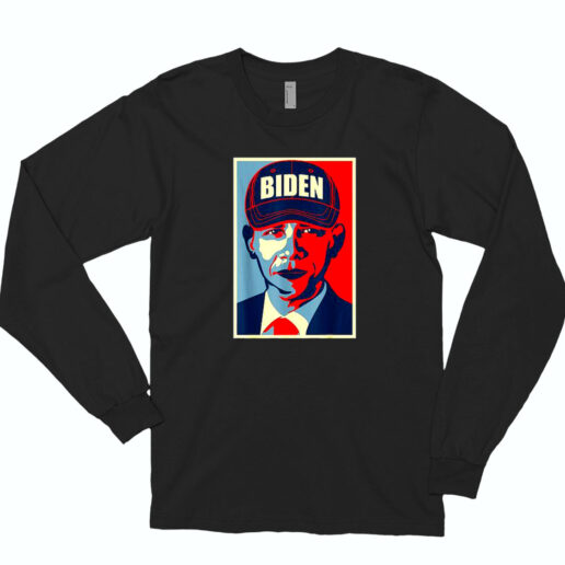 Barack Obama Joe Biden Hat Essential Long Sleeve Shirt