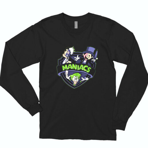 Batman Animaniacs Parody Essential Long Sleeve Shirt