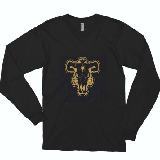 Black Bulls Squad Emblem Essential Long Sleeve Shirt