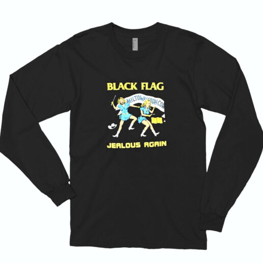 Black Flag Jealous Again Essential Long Sleeve Shirt