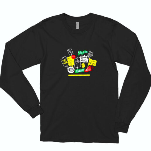 Blm No Justice No Peace Essential Long Sleeve Shirt