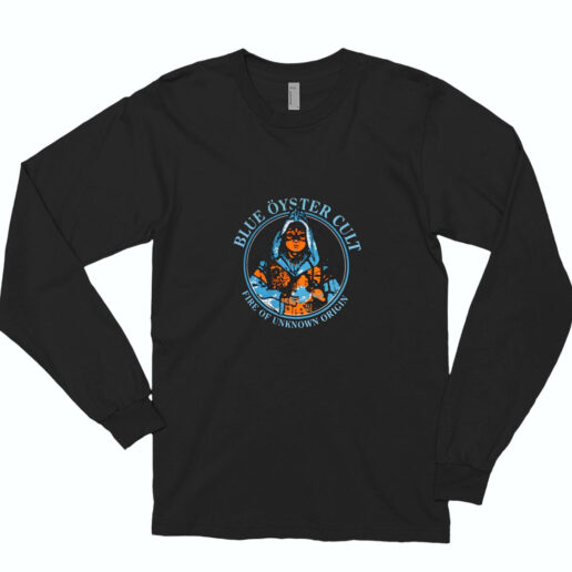 Blue Oyster Cult Boc Fire Of Unknown Essential Long Sleeve Shirt